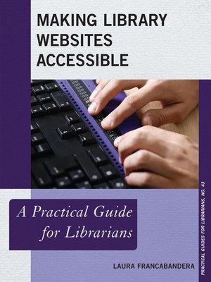 cover image of Making Library Websites Accessible